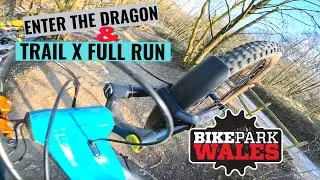Bike Park Wales - 60ft Jump Pro line Trail X & Full Run