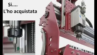 Sono Impazzito?? Forse!! Nuovo arrivo in Laboratorio Pantografo CNC AMMA - CNC pantograph