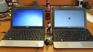 Dell mini 10v Windows 7 vs Mac OS X Leopard Boot Time