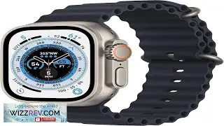 Apple Watch Ultra GPS + Cellular 49mm Titanium Case with Midnight Ocean