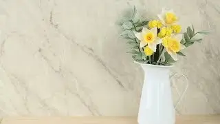 SUPER EASY! How to make Crepe paper Flower 