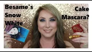 Besame Review and Tutorial - Snow White, Cake Mascara and Retro Lippie #Besame