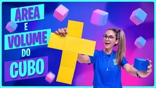 🟩 Área e Volume de um Cubo: Tudo em 1 Vídeo!