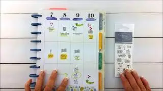 Introduction to the Planner Bookworm Stamp Set - Technique Tuesday