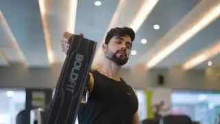 Boldfit Gym Belt for M&W Workout Lever Deadlift Belt for Gym Leather Weight lifting Belts, #boldfit