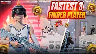 FASTEST 3 FINGER PLAYER 🔱 | BGMI 🇮🇳