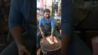 Live rahu fish cutting lahore pakistan top no 1 shop nagina fresh fish corner