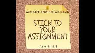 Minister Destinee Williams: 