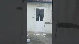 Upvc open door