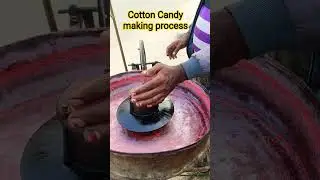 Cotton candy making process at Urban place , kids love cotton candy #goviralshorts #cottoncendy#kids