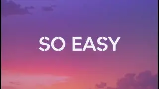 Nightcore&mdash; SO EASY | Emotional Love Song | New (Official Lyrics) Song | New Song 2025