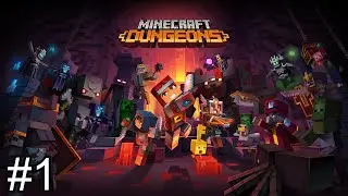 Minecraft Dungeons Playthrough Part 1  - Creepy Woods