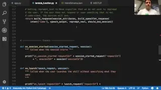 Amazon Alexa with Python