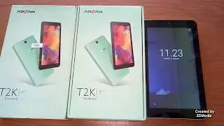 Unboxin And review Advan T2K Tablet Wifi Series