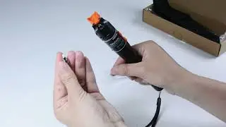 Anti Slip Handle Fiber Visual Fault Locator 10mW,Adapt LC/FC/SC/ST Interface#optical#opticalfiber