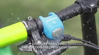 ROCKBROS Electric Cycling Bell 90 dB Horn Rainproof MTB Bicycle Handlebar Silica Gel Shell Ring