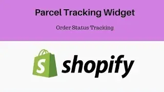 One Minute to Add Tracking Widget at Shopify