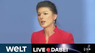BSW: Bündnis Sahra Wagenknecht trifft sich zum ersten Parteitag | WELT Stream