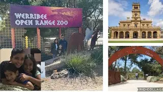 Werribee open range zoo | Full tour including safari | rose garden and Werribee mansion included