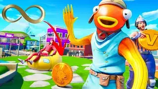How to get a million coins in PWR Tiny town map, Creative fortnite map , coins save update