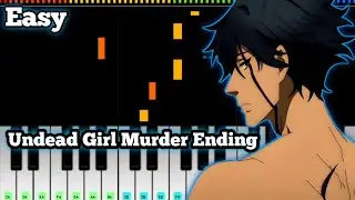 Undead Girl Murder Farce Ed (Reversal) Anna Easy Piano