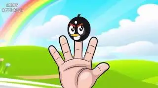 Finger Family &hearts; Angry Birds Cartoon &hearts; Nursery Rhymes for Children &hearts; Daddy Finger song