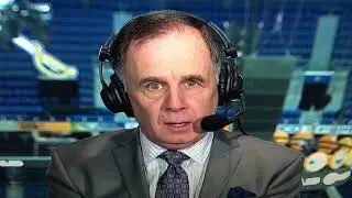 Blues Announcer John Kelly calls hockey game a &ldquo;ball game.&rdquo;