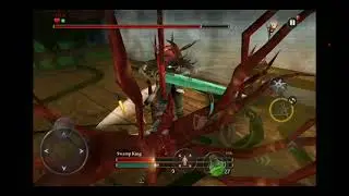 Swamp king boss fight (deflecting attempt/no audio) |Takashi ninja warrior remake