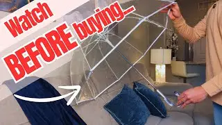 Review of G4Free 52 inch Clear Bubble Umbrella, Large Canopy Transparent Dome Coverage Stick Umbrell