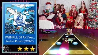 『SuperStar WOOLLIM』Rocket Punch 'TWINKLE STAR' [Verse 2] | Hard mode 3 stars gameplay