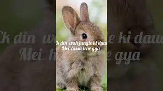 rabbit ki story #toonindia #rabbit #cartoon #toonyfriends #motivation  #panchatantrastories