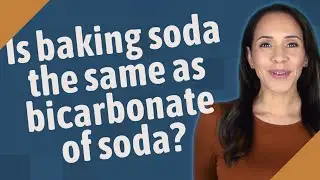 Is baking soda the same as bicarbonate of soda?