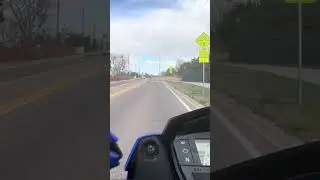 Trippy ride on the warp bike