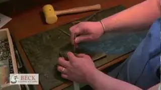 Leather Craft Training #2 - Setting Dot Snaps - Basic Skills HD