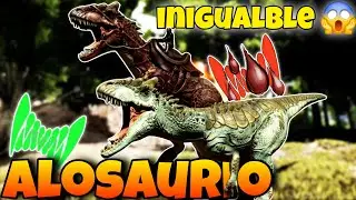 como domesticar ALOSAURIO Ultimate Mobile editions ARK MOBILE