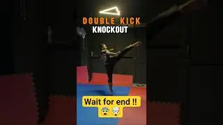 Double kick knockout#tutorial #youtubeshorts #ytshorts #usa #russia #india #shorts #usa  #shortvideo