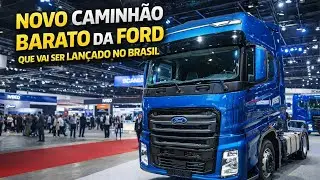 FORD SURPREENDE E LANÇA CAMINHÃO BARATO E ROBUSTO QUE VAI DOMINAR O BRASIL VAI AJUDAR OS CAMIONEIROS