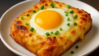 5-Min Egg Toast Hack|Healthy Oats Egg Breakfast Recipe|Quick Morning Breakfast Idea|Egg Toast Recip