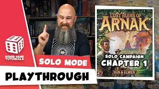 Lost Ruins of Arnak | Playthrough | Solo Campaign : Chapter 1