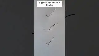 High heels drawing easy  #drawingtutorial