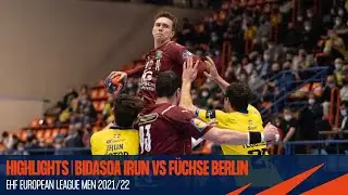 HIGHLIGHTS | Bidasoa Irun vs F&uuml;chse Berlin | Round 9 | EHF European League 2021/22