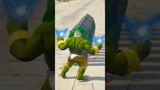 Испытание силы Халка из киновселенной Marvel против всех чудовищ из киновселенной Marvel #19 #gta...