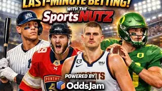 Last Minute Betting with The Sports Nutz | January 22nd, 2026 | NBA NHL CBB NFL