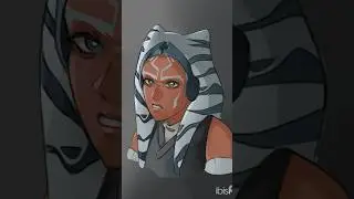absolute girlboss #ahsoka #fanart #speedpaint