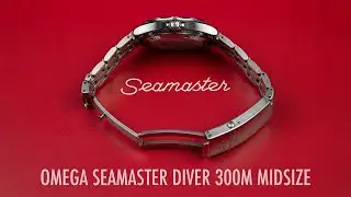 MINI taille, MAXI specs - Omega Seamaster Diver 300M Midsize 2551.80