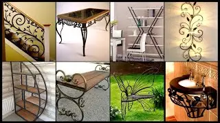 Rustic Metal Furniture Designs // Wrought Iron Latest And Modern Furniture Ideas