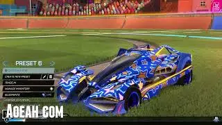 Rocket League Cobalt Artemis Gxt Car Design | AOEAH.COM