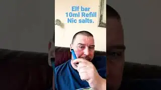 Elf Bar 10ml nic salts refill.
