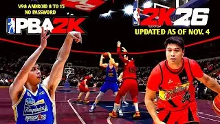 NBA 2K26 ANDROID CHRIS KOON'S MAGNOLIA HOTSHOTS VS JUAMI TIONGSON'S SAN MIGUEL BEERMEN GAMEPLAY V98