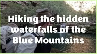 Hiking the HIDDEN waterfalls of the Blue Mountains